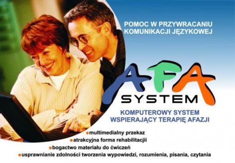 AfaSystem - komputerowy system wspierający terapię afazji